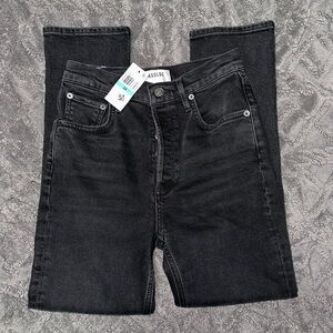 AGOLDE NET SUSTAIN '90s Pinch Waist high-rise straight-leg organic jeans size 24